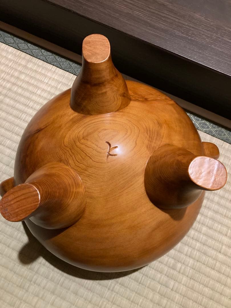 名工　川下幸徳作　特大香炉