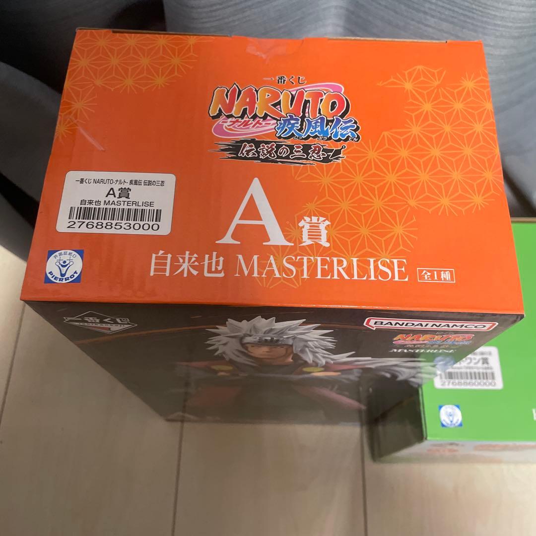 一番くじ　NARUTO 疾風伝　伝説の三忍　A賞　ラストワン賞　セット