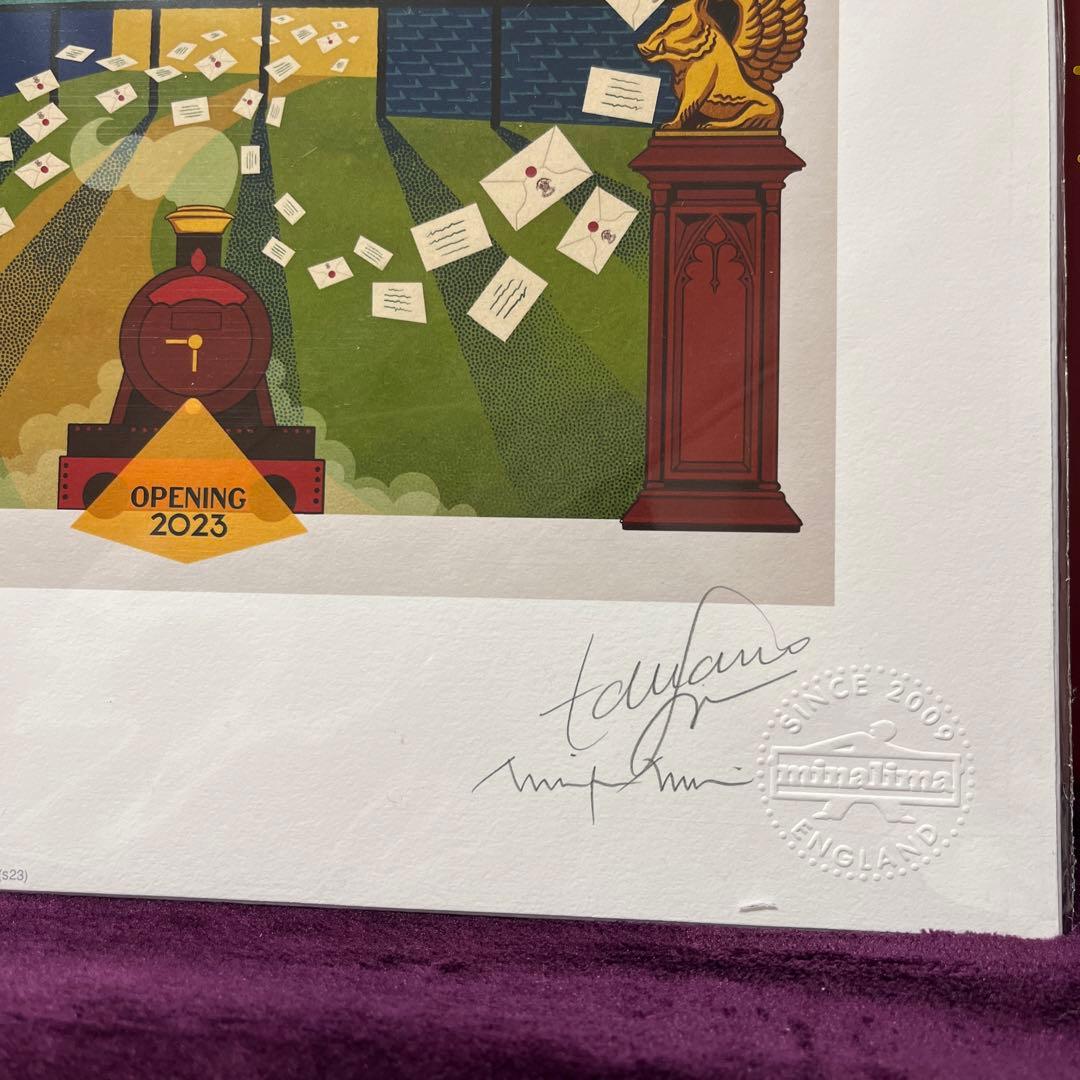 世界500枚限定】ハリーポッター 限定アートプリント ミナリマ オープン