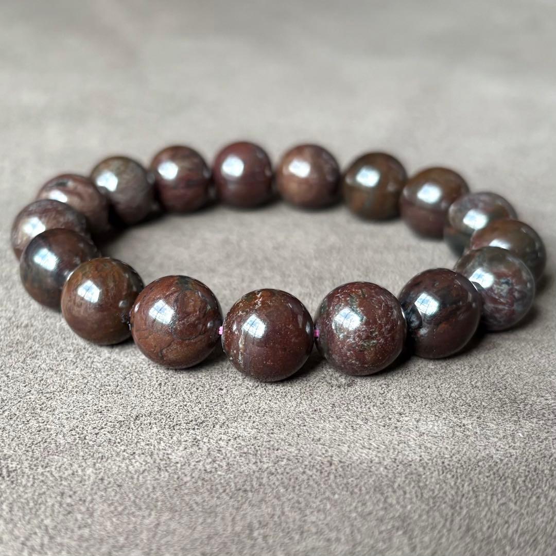 マイナスエネルギーから持ち主を守る/ブラウンスギライト/パワーストーンブレスレッ 楽天市場】☆高品質☆【ブレスレット】ブラウンスギライト (約7～7.5mm