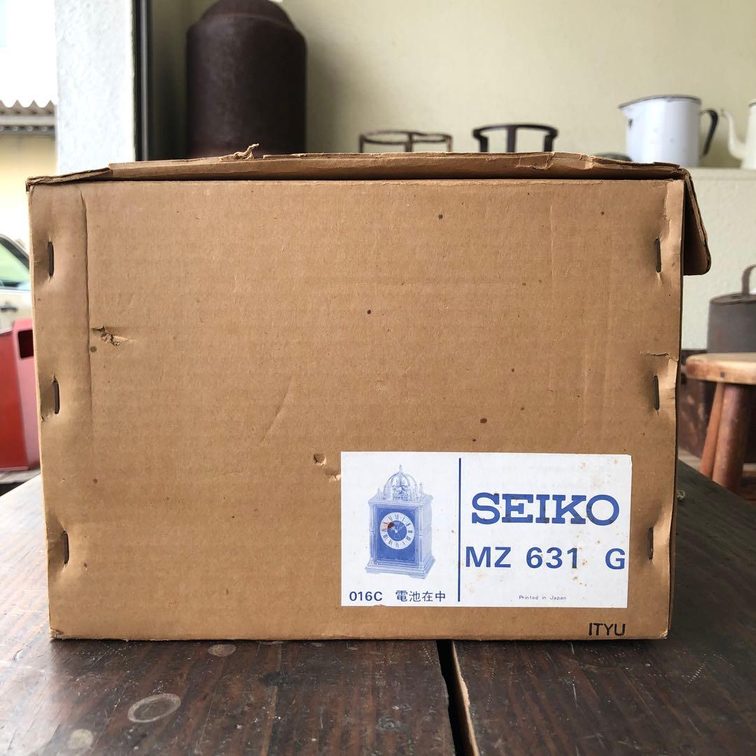 【動作確認済】SEIKO クォーツクロック Melodia メロディア 置時計