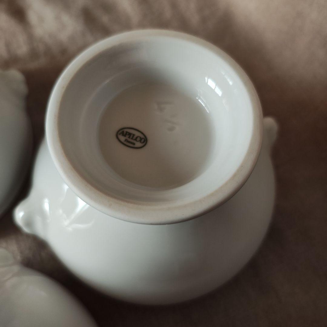 アピルコ　ライオンヘッド　スープボウル 3個セット