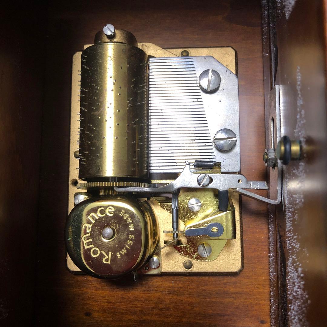 LE ORE 手巻きオルゴール 楽器デザイン