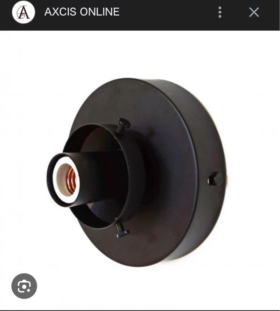 ダイレクトライトE17BK ペンダントライト　シェード　セット品