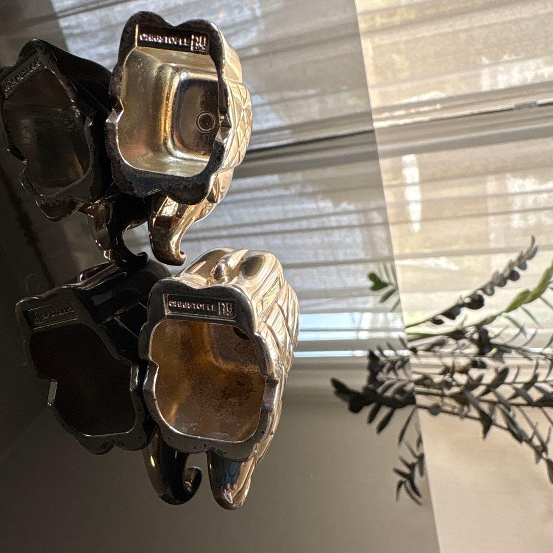 【激レア】✨CHRISTOFLE✨クリストフル エレファント 象 置物　銀