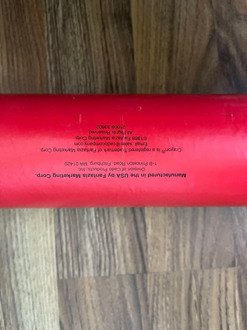 Crayolaクレヨン プロモーション品　赤色 vintage