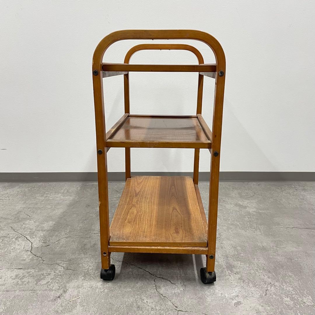 キッチンワゴン 3段ワゴン トロリーワゴン キャスター付き ヴィンテージ レトロ