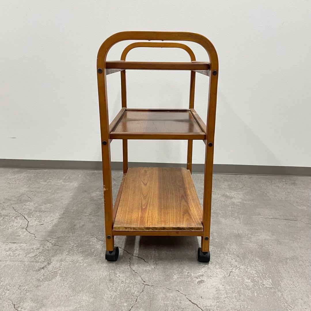 キッチンワゴン 3段ワゴン トロリーワゴン キャスター付き ヴィンテージ レトロ