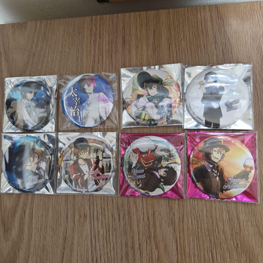 385文豪ストレイドッグス コラボカフェ本舗中原中也 太宰治等身缶