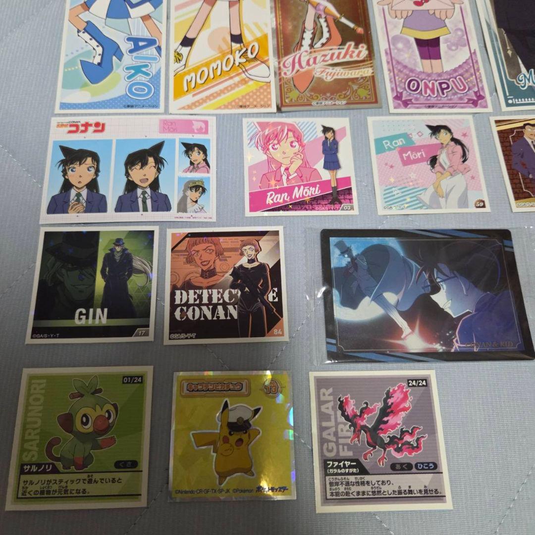 ステッカー シール まとめ売り 別売り✕ 名探偵コナン おじゃ魔女