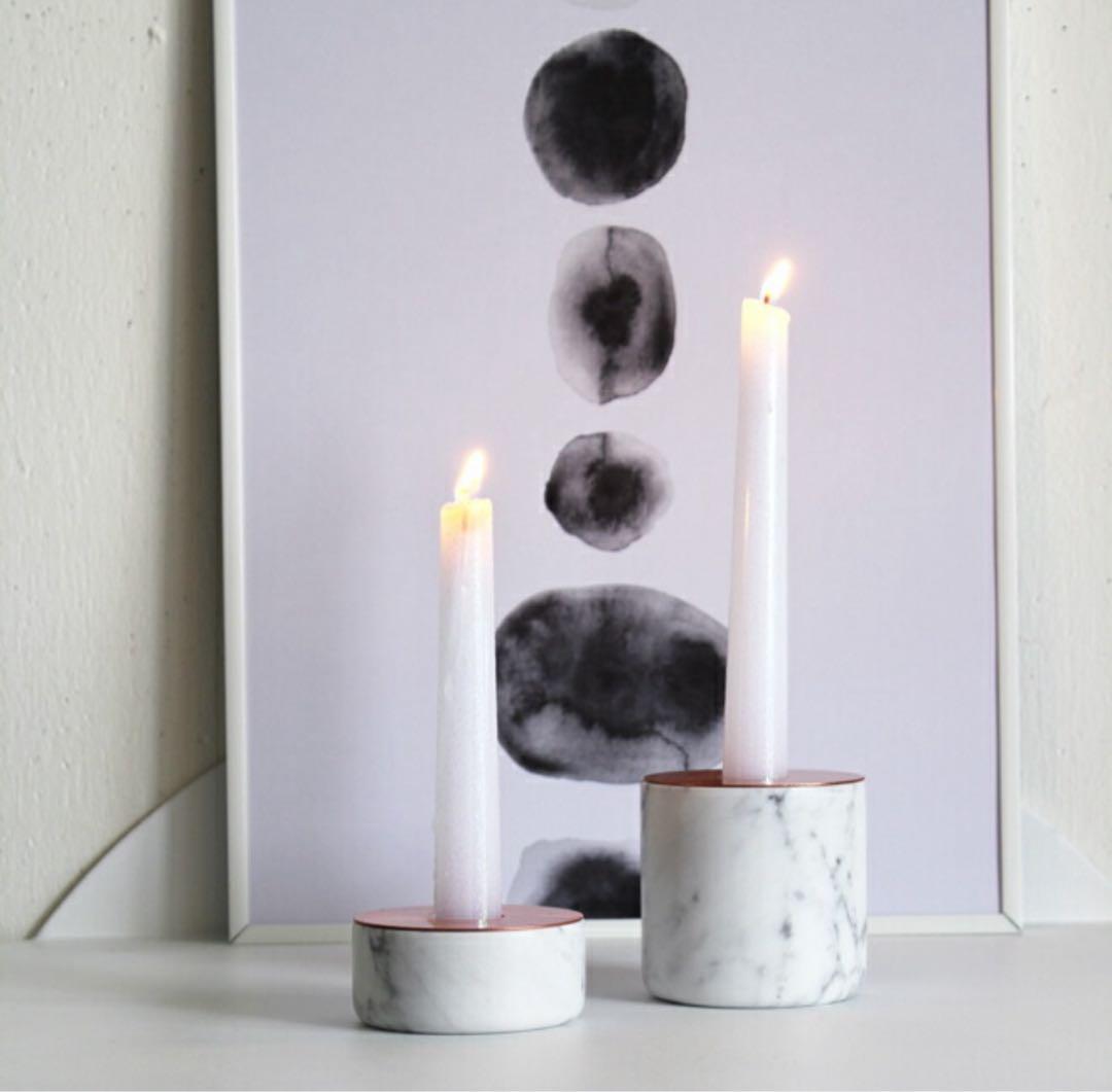 MENU CHUNK of Marble L チャンク キャンドルホルダー