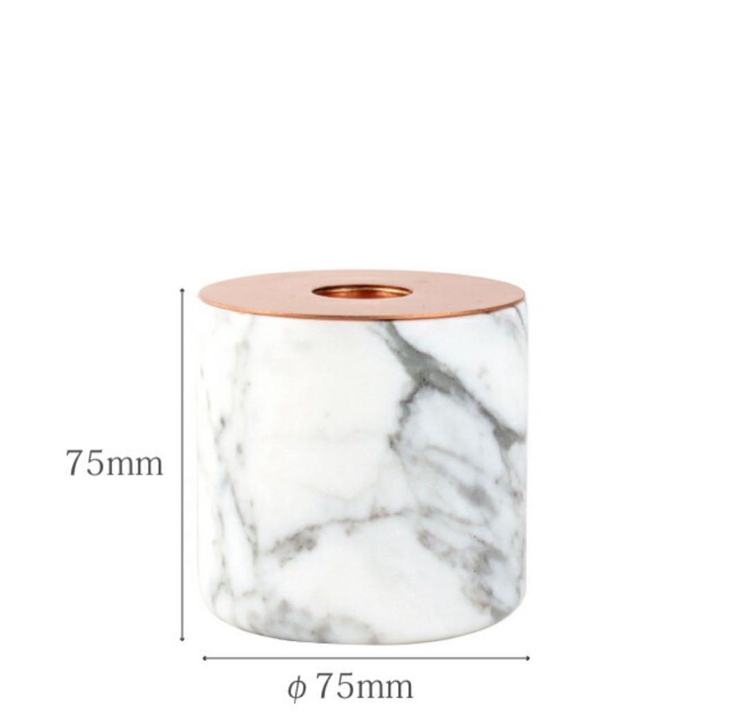 MENU CHUNK of Marble L チャンク キャンドルホルダー