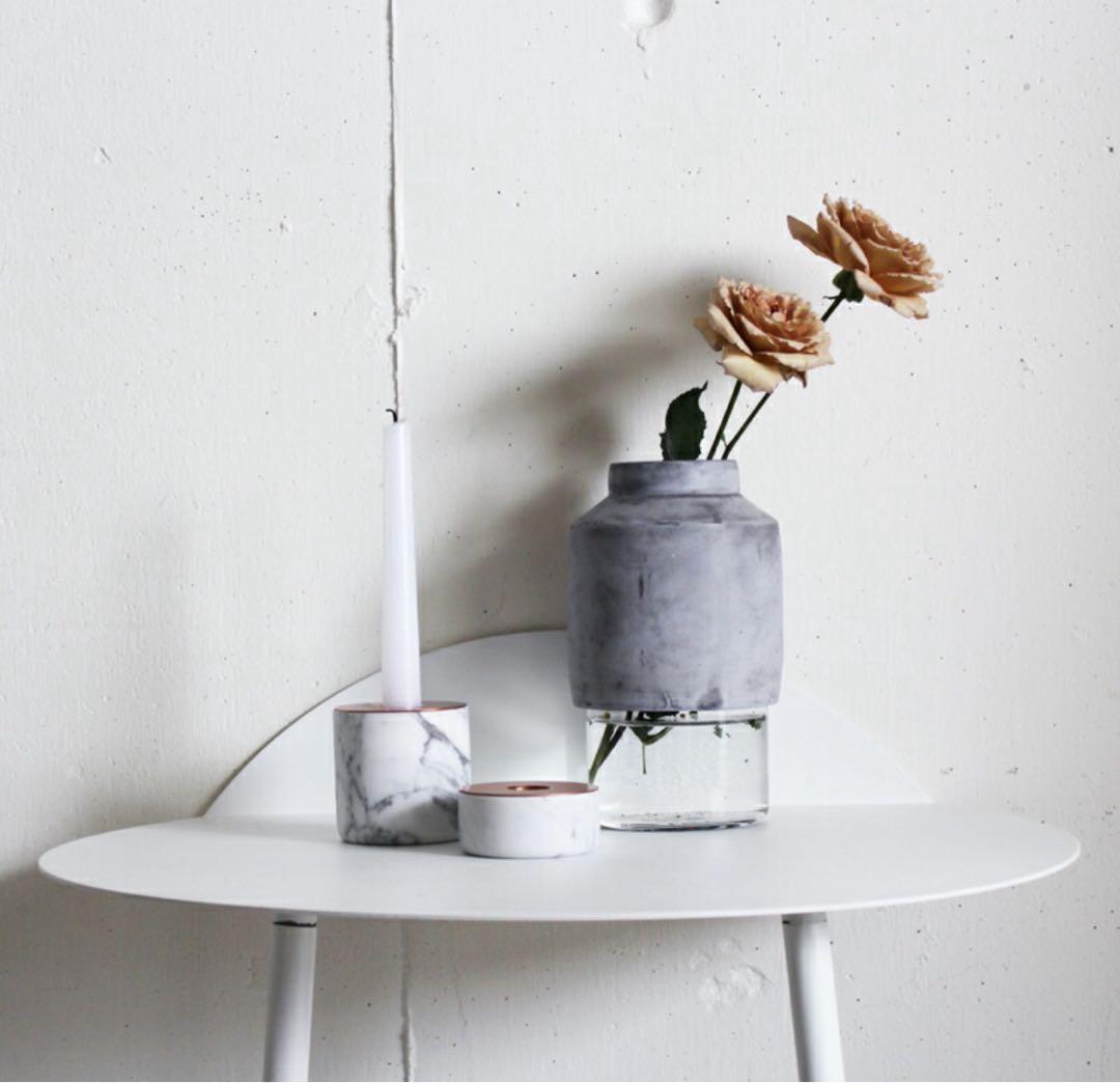 MENU CHUNK of Marble L チャンク キャンドルホルダー