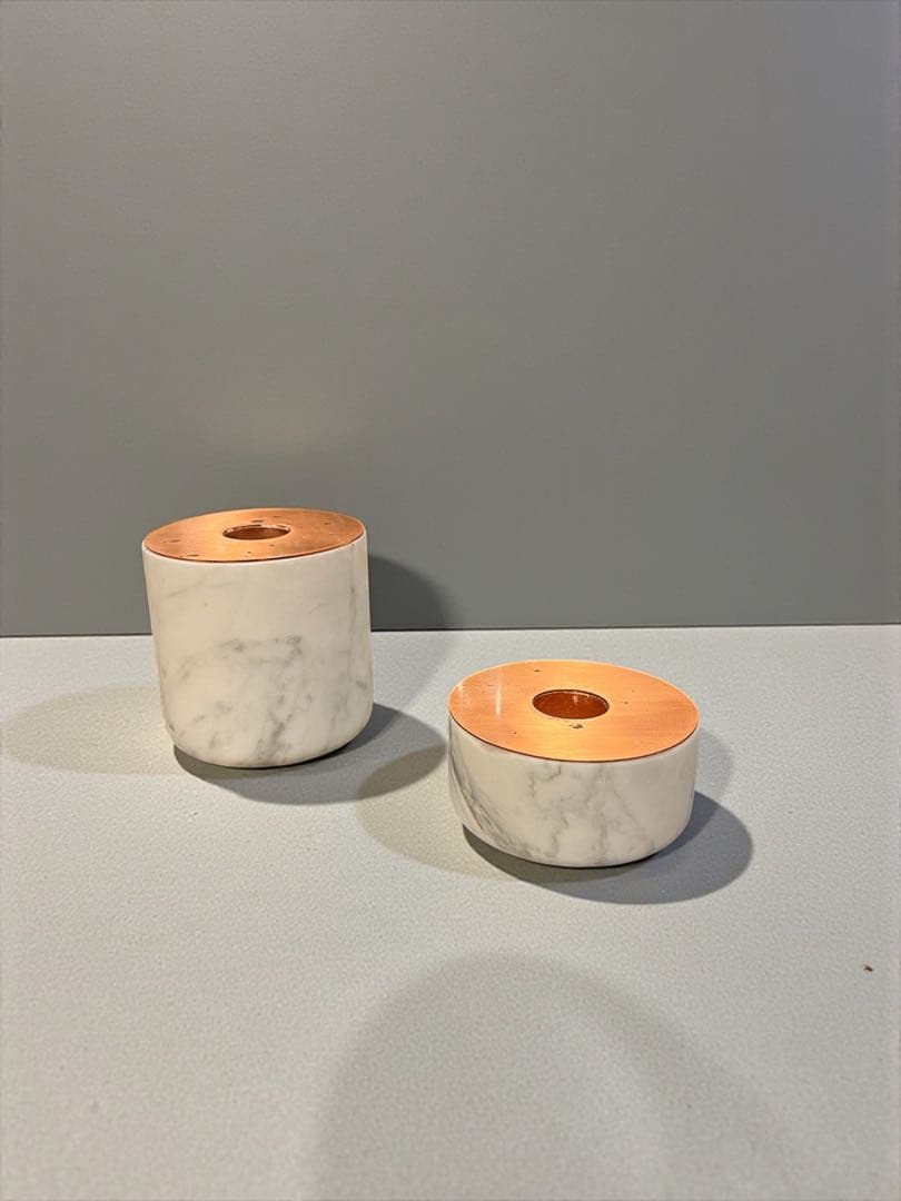 MENU CHUNK of Marble L チャンク キャンドルホルダー