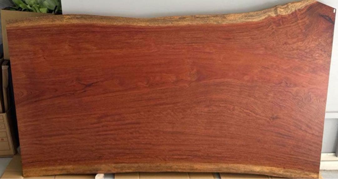 価格相談応】アトリエ木馬 一枚板ダイニングテーブル ブビンガ - メルカリ