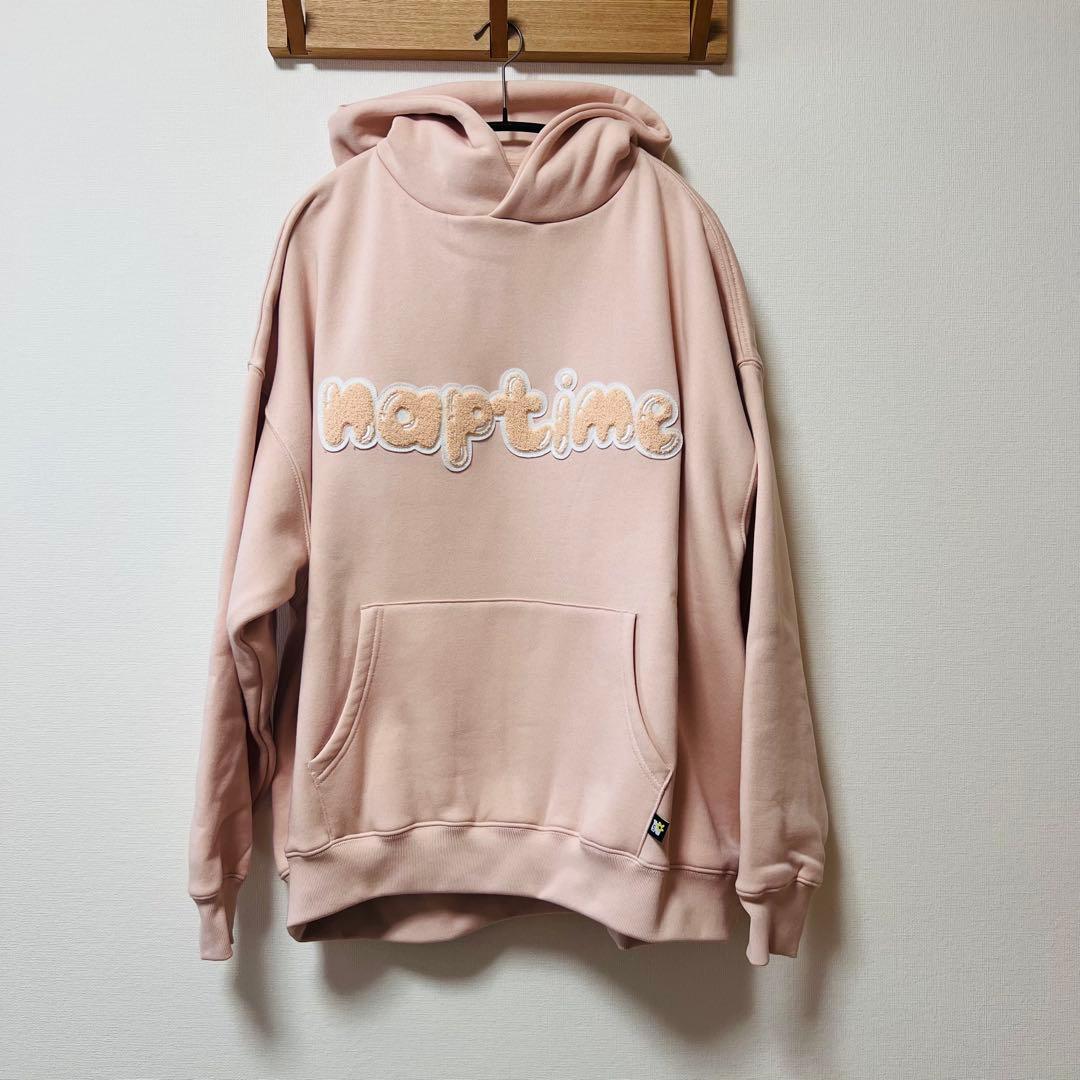 フーディ ナップタイム naptime ピンク Nissy