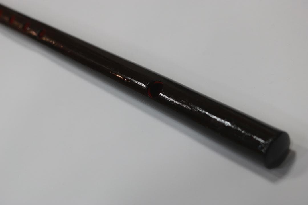 琉球横笛　竹製（Ｃ調）基本の音の高さになります。手工品　新品未使用