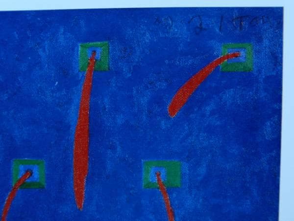 伊藤　久三郎、小鬼、額装用画集より、新品額装付、状態良好