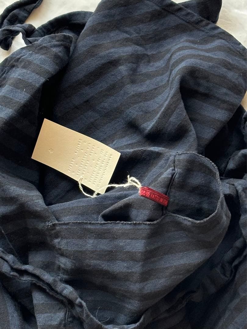 daniela gregis ダニエラグレジス　ボーダーエプロン