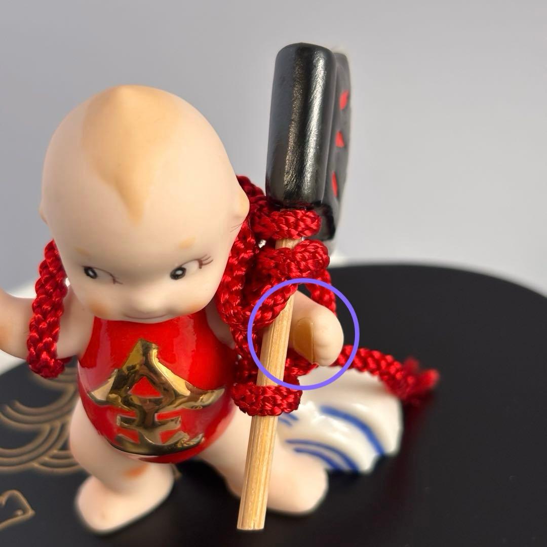 加藤工芸/キューピー歳時記/5月/金太郎/ローズオニール/フィギュアセット