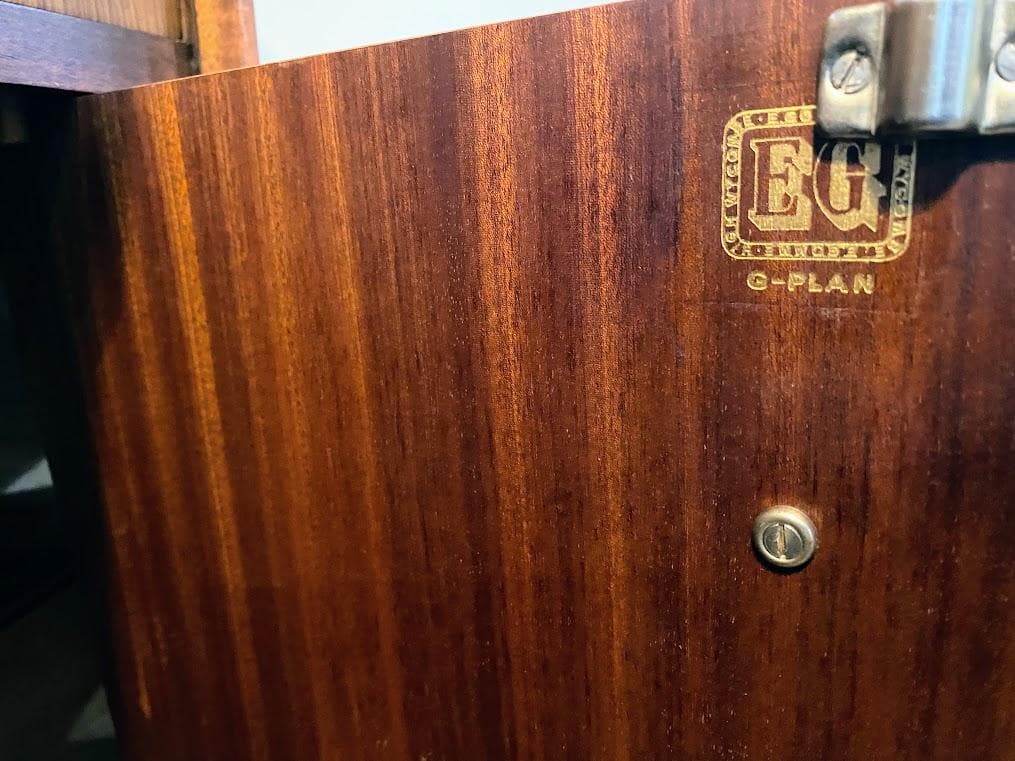 ヴィンテージ g-plan コーナーキャビネットビューロー 仕上済