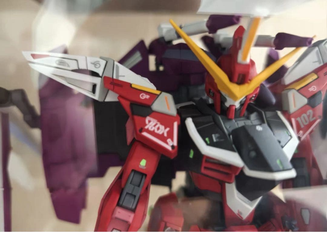 ガンプラ MG 1/100 ジャスティスガンダム 改造 塗装完成品 - メルカリ