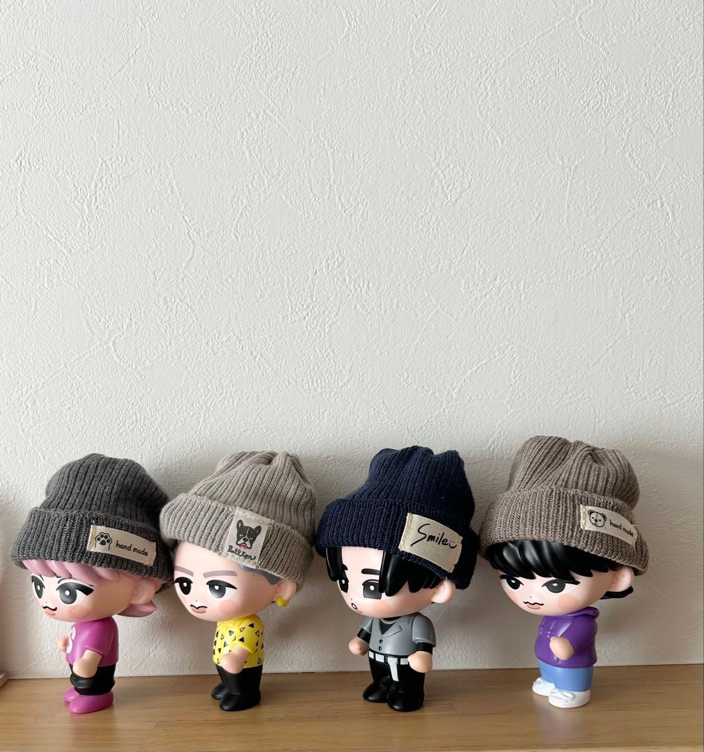 すのチル　すのソフビサイズ　ニット帽 カジュアルver.
