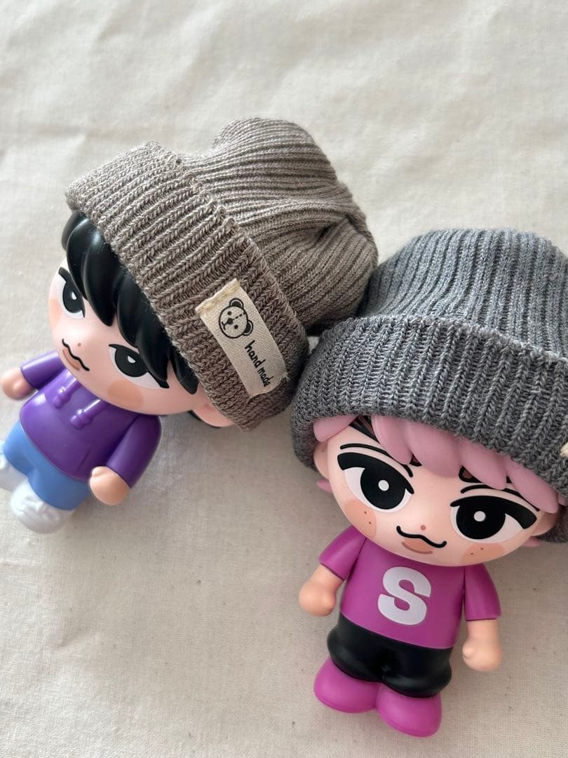 すのチル　すのソフビサイズ　ニット帽 カジュアルver.