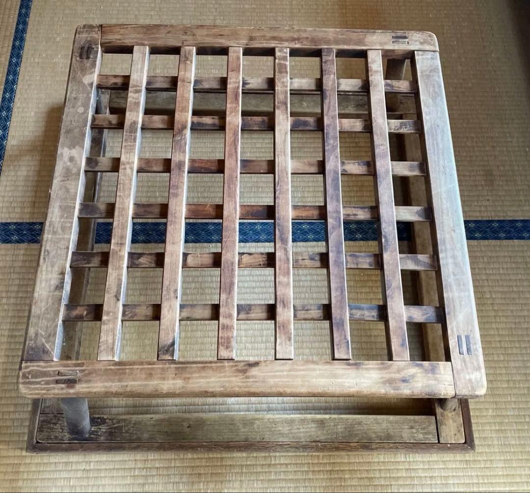 堀ごたつ　木枠　昭和レトロ　アンティーク