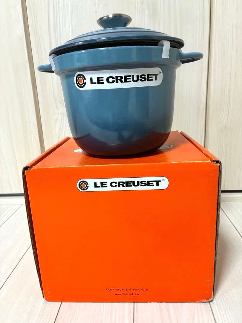 【新品未使用】【匿名配送】ル・クルーゼ ココットエブリィ18 ブルー