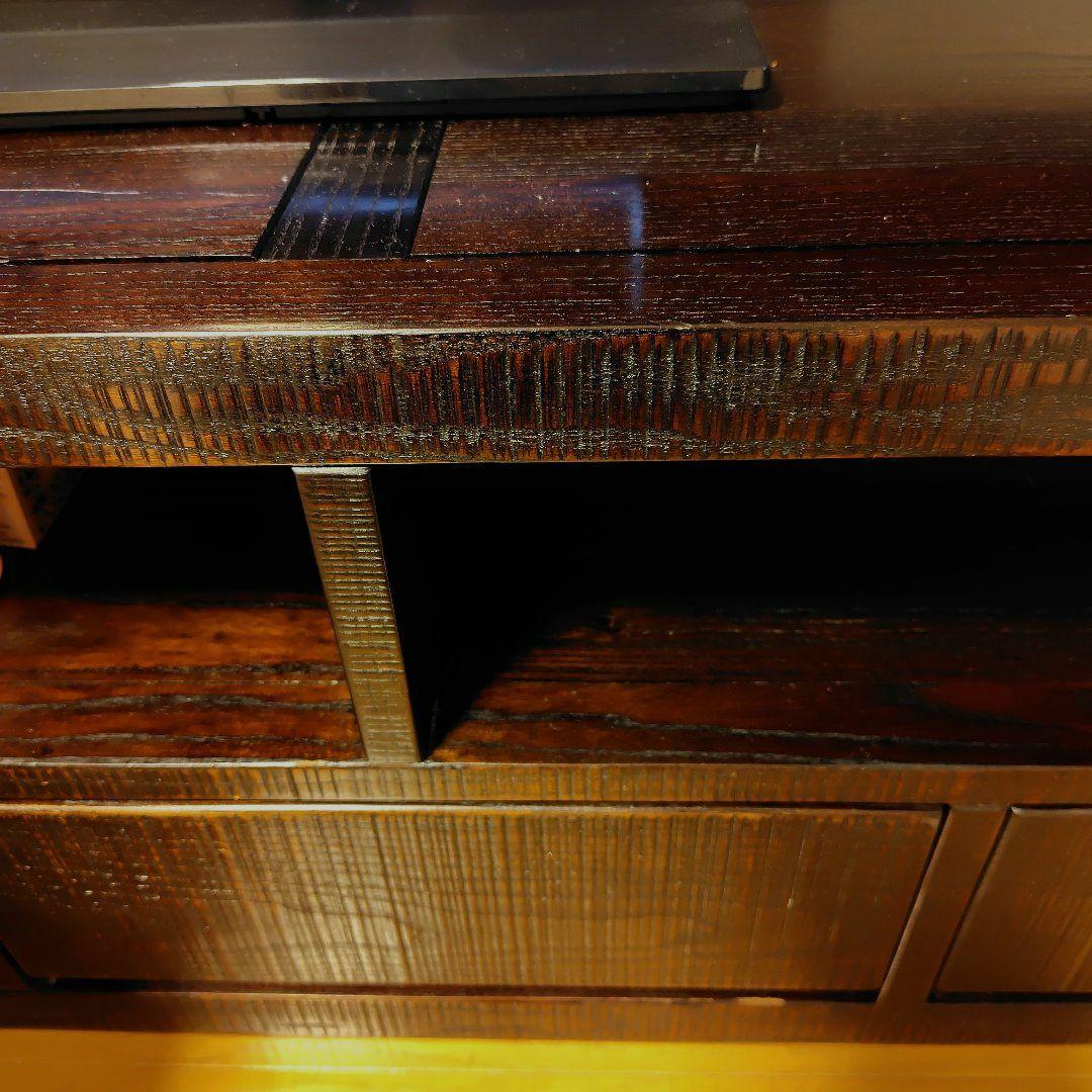 職人さん手作り　府中家具　松尾博昭作 テレビボード ダークブラウン