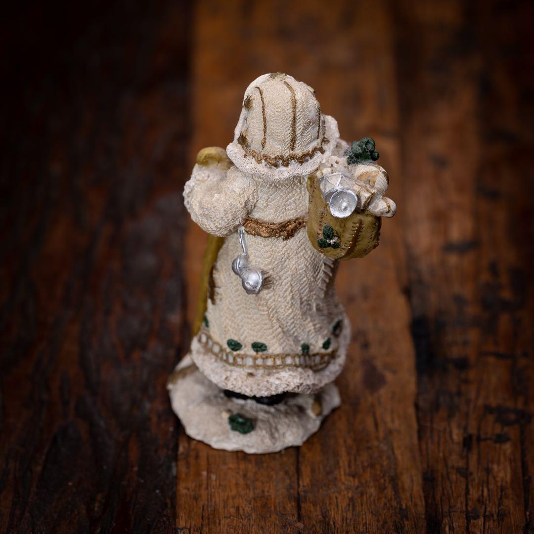 白い　サンタクロース オブジェ　クリスマス