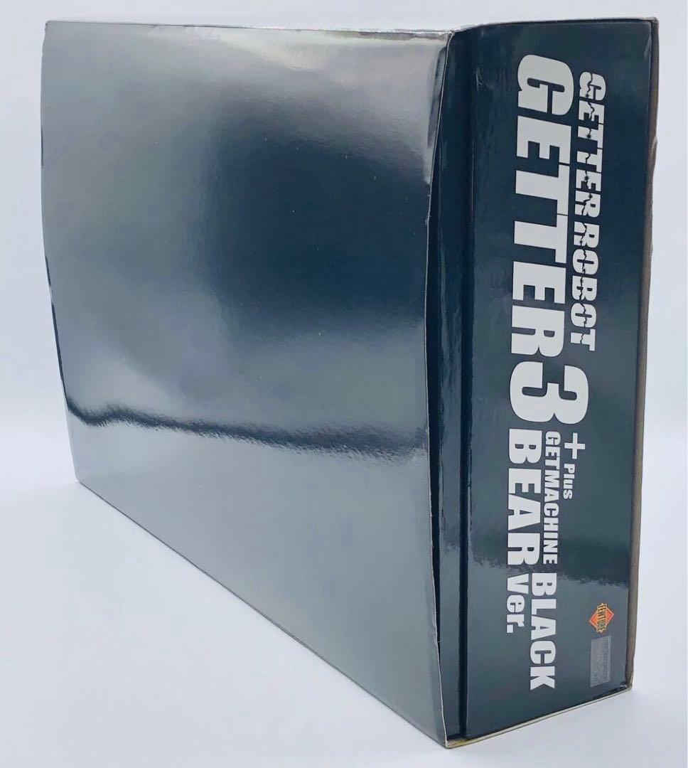 EX合金 ロボ師 ゲッターロボ ゲッター3 + ベアー号 ブラック 修正パーツ付