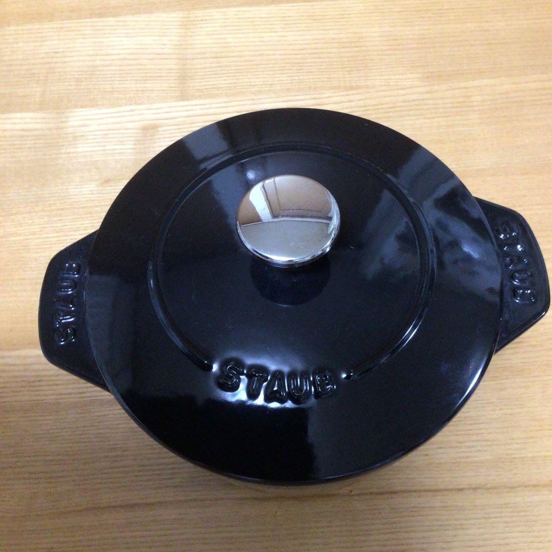 ストウブ　ココットごはん　ブラック