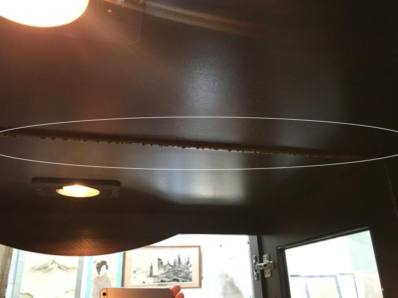 ★美品！　高級ミラーガラスキャビネット　4段タナ　180 X 80 cm