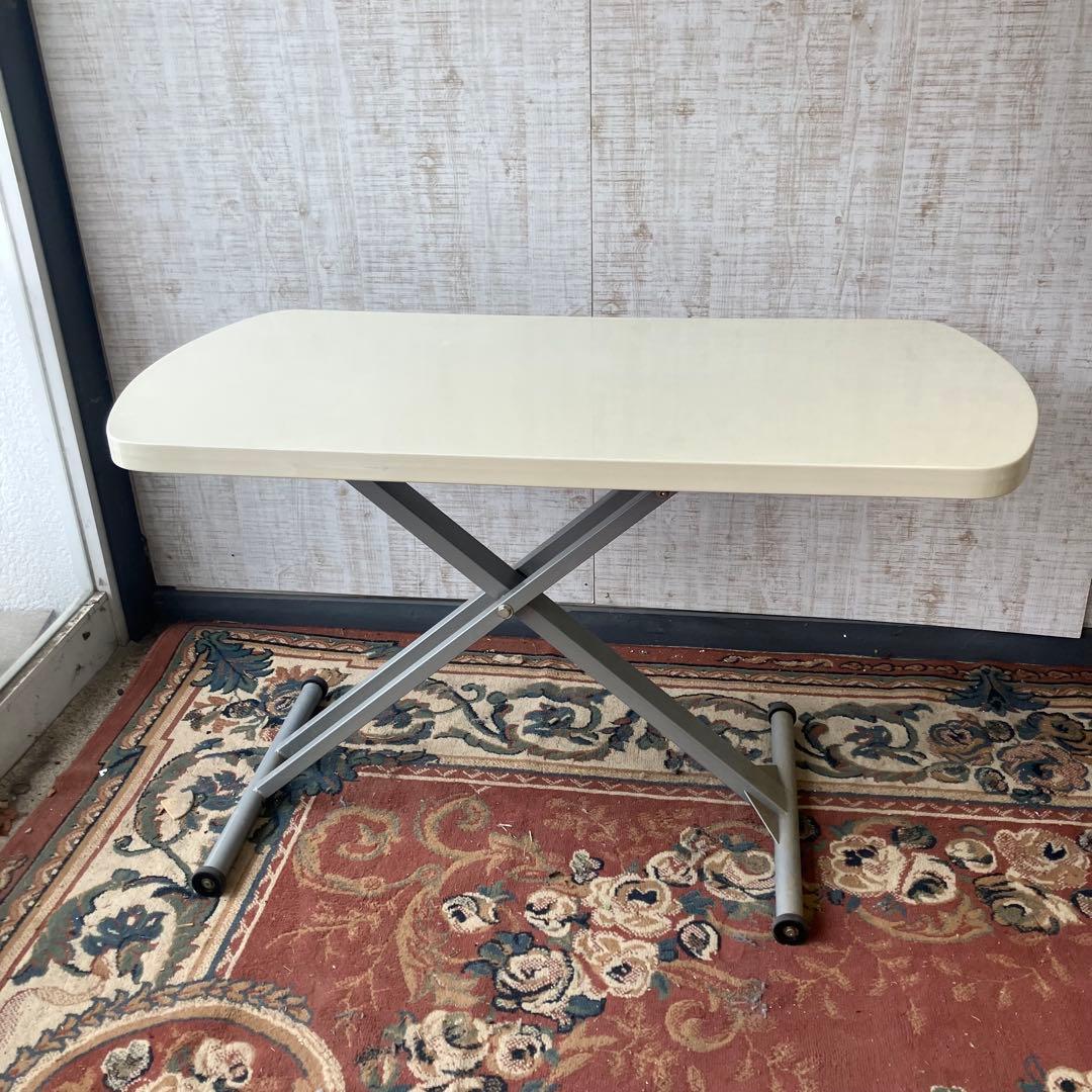 北欧レトロ 東馬 リフティングテーブル ワークテーブル 昇降式 リフトテーブル