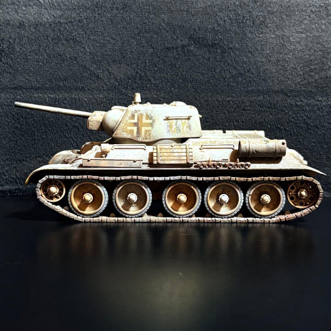 ワンオフカスタム 1/35 PMA T34/76-747(r) ドイツ軍鹵獲仕様
