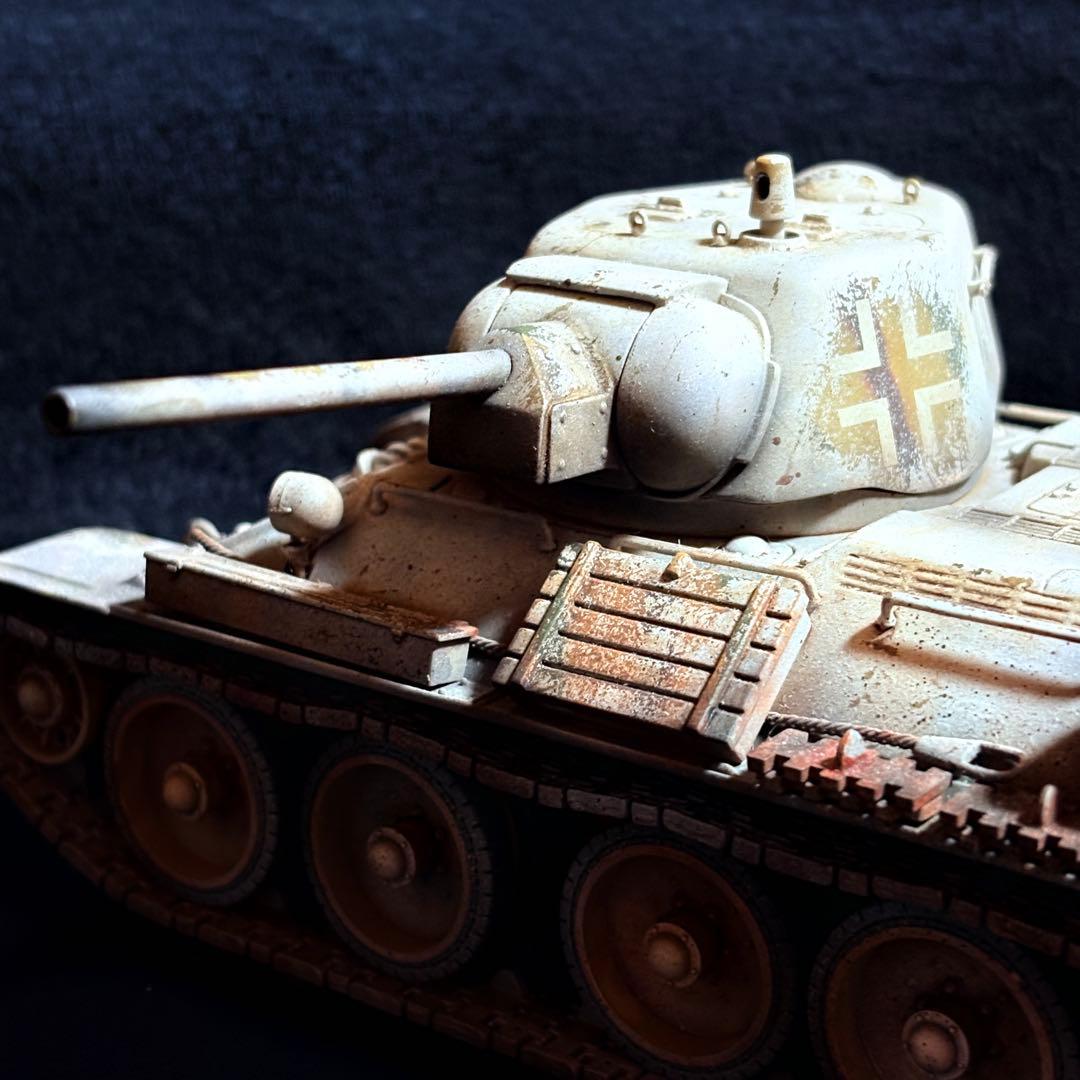 ワンオフカスタム 1/35 PMA T34/76-747(r) ドイツ軍鹵獲仕様