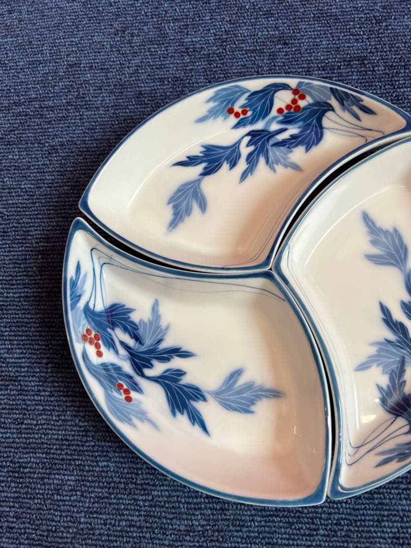 1191 香蘭社　皿　3客