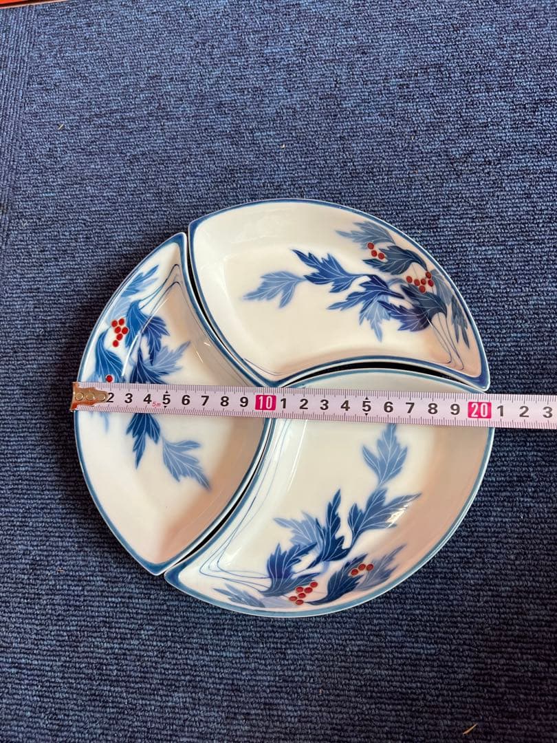 1191 香蘭社　皿　3客