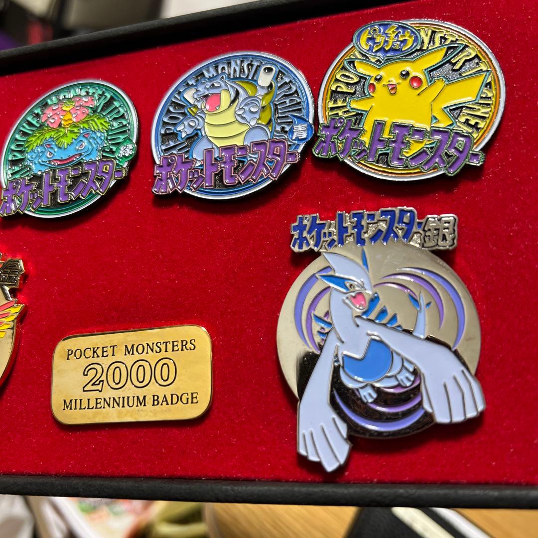ポケットモンスター ポケモン ミレニアムバッジ 金銀 レア - メルカリ
