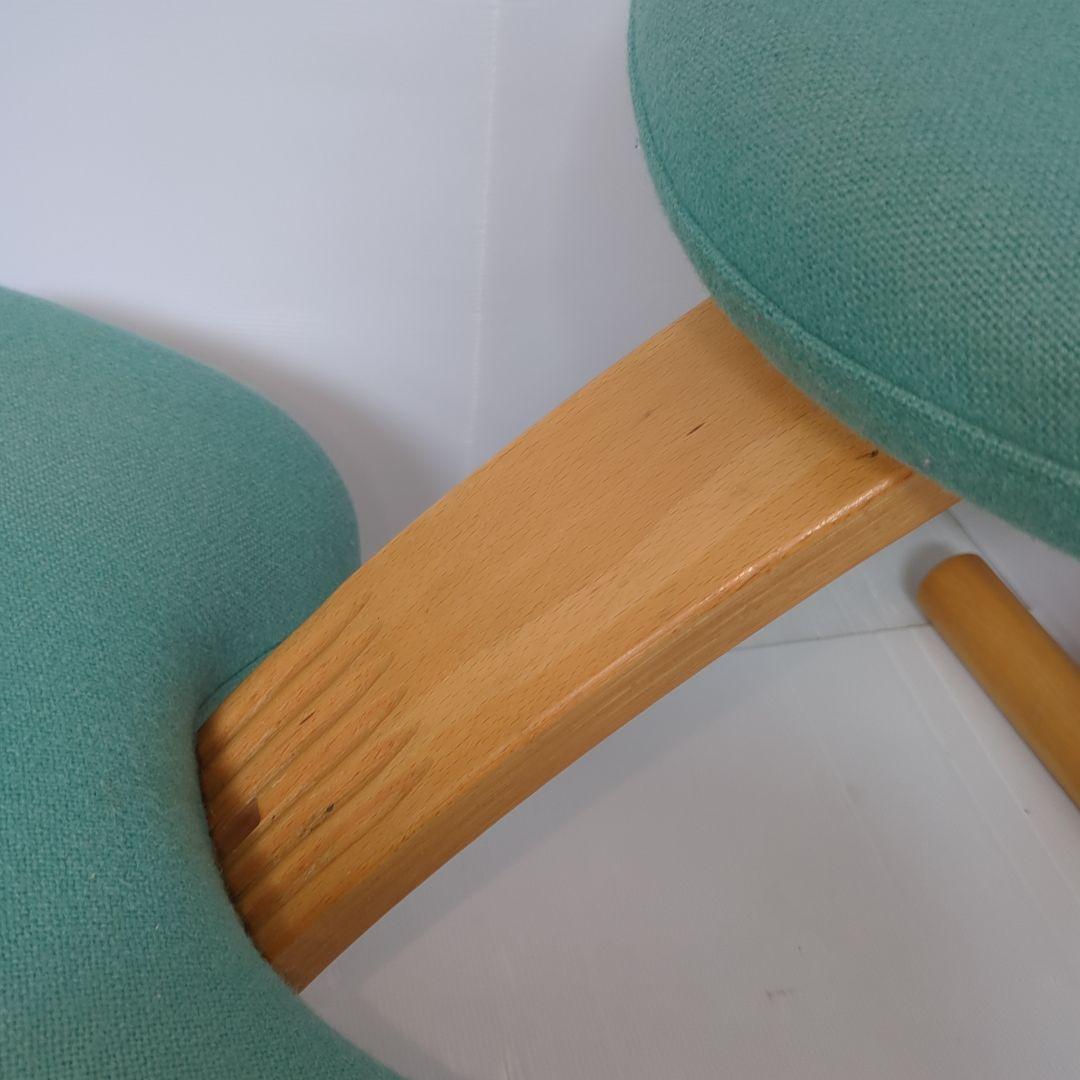 【良品】Rybo社 バランスチェア バランスイージー 姿勢矯正 ライトグリーン