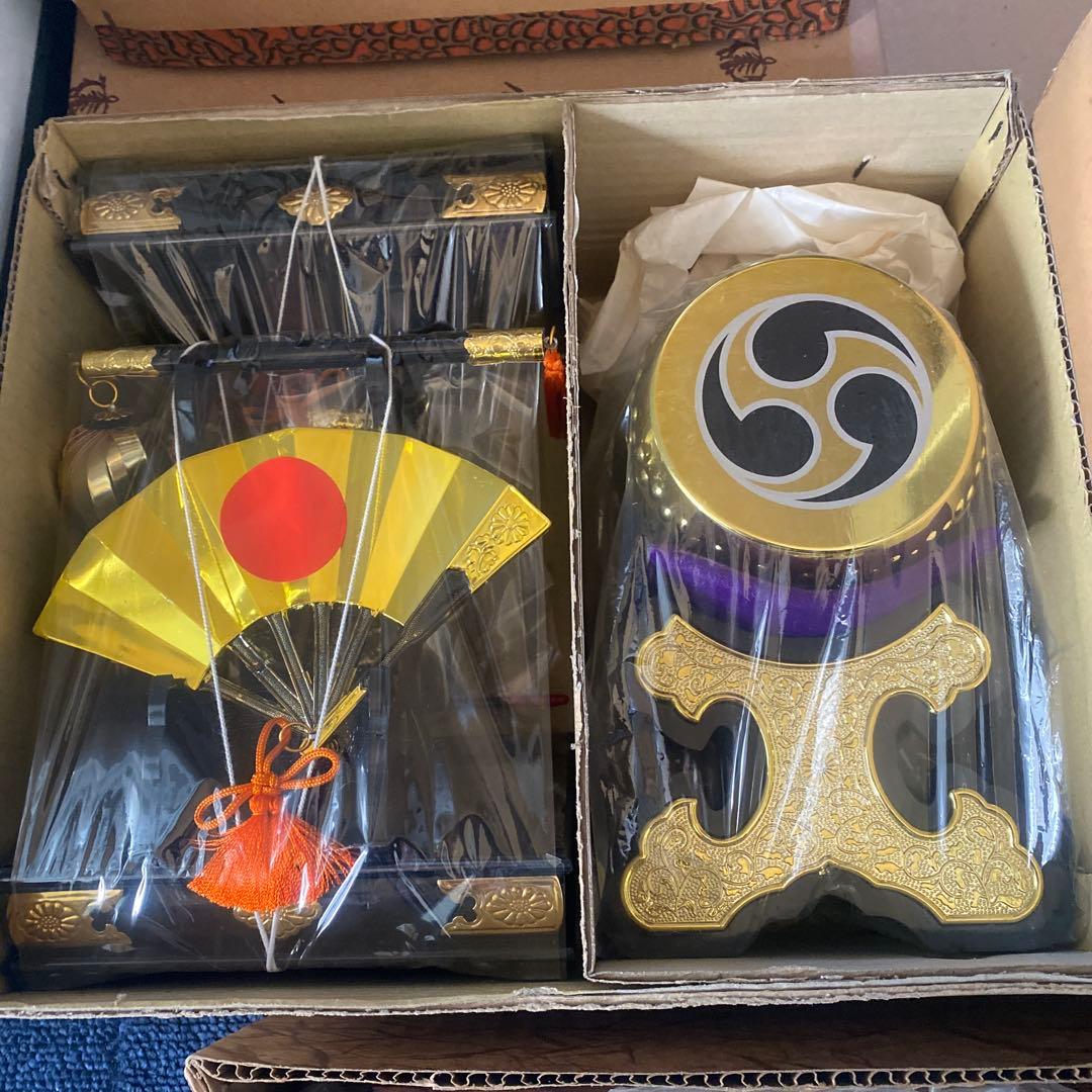 レトロ伝統的 五月人形 3点セット