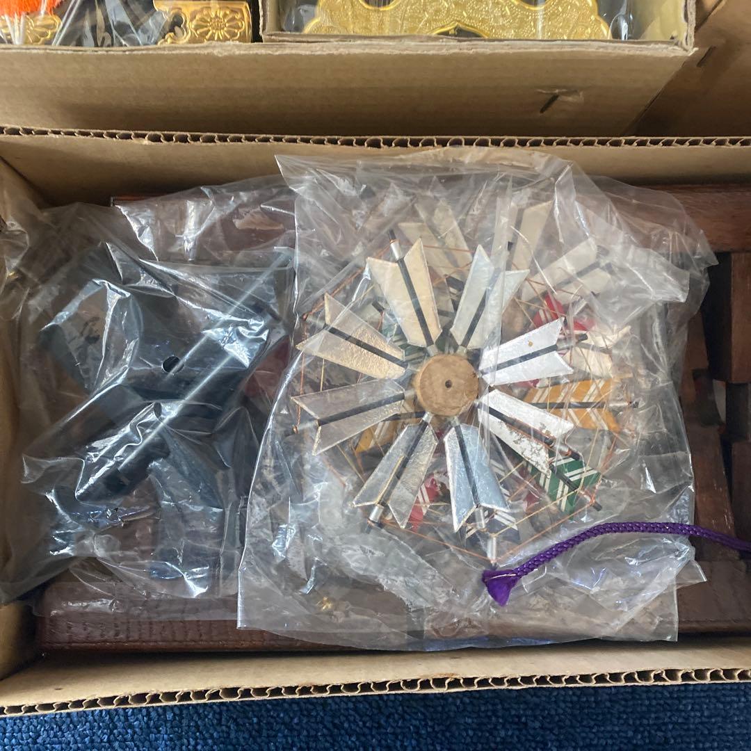 レトロ伝統的 五月人形 3点セット