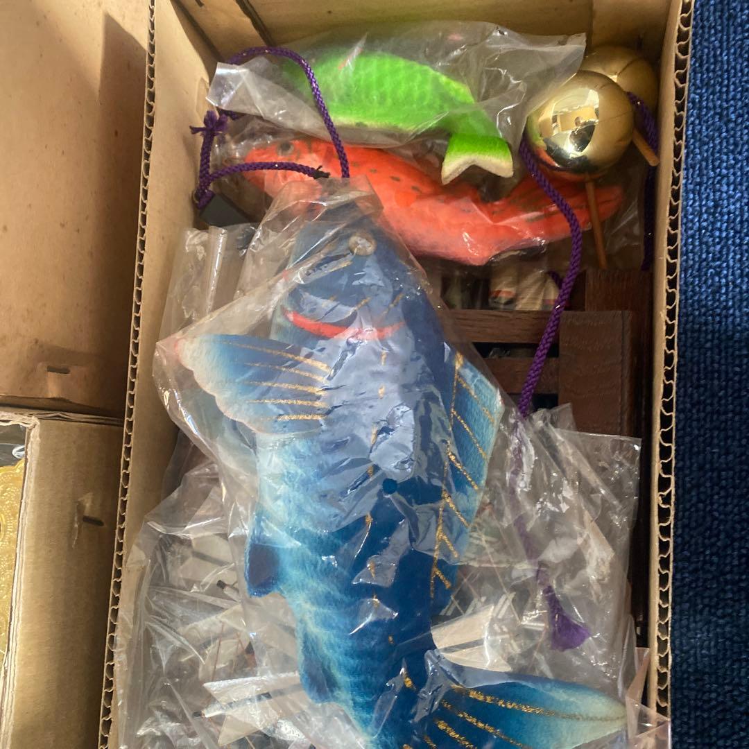 レトロ伝統的 五月人形 3点セット