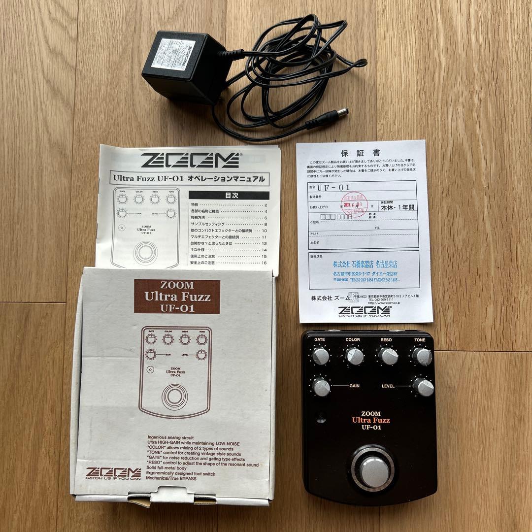 ZOOM UltraFuzz UF-01 ズーム ウルトラファズ 廃盤 レア