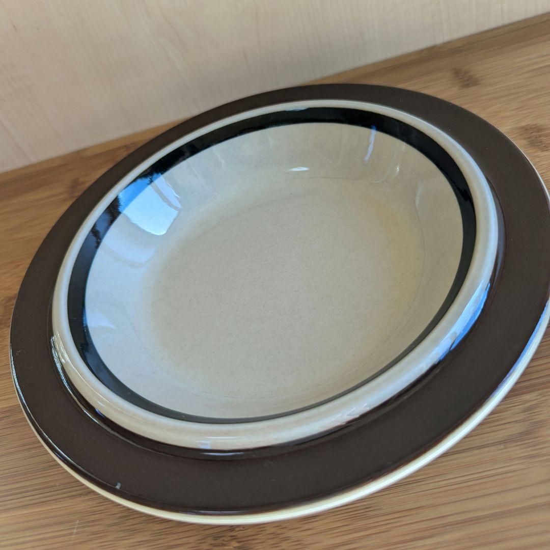 【美品】ARABIA Ruija プレート 深皿 スープボウル 2枚