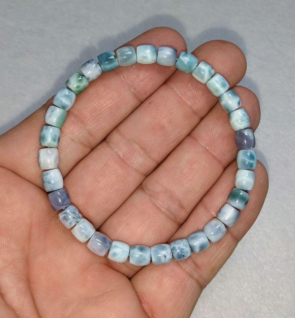 【高品質】パープルラリマー　ブレスレット　希少　美品　珍品