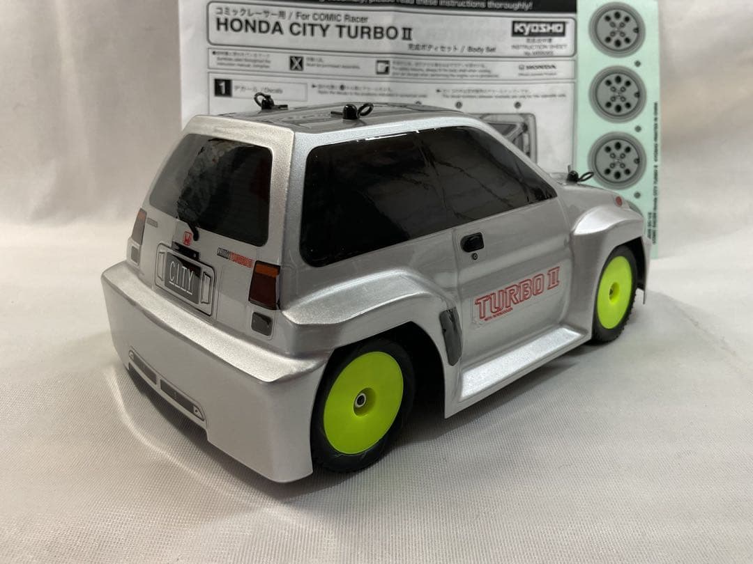 京商 ミニッツ コミックレーサー シティターボⅡ VE2.4G Vr2.0基盤