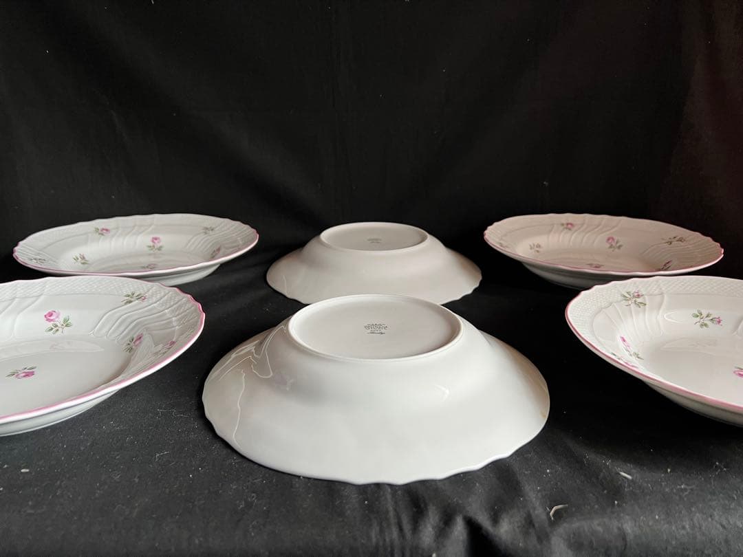 ★新品★ リチャードジノリ　ロゼリーニ　スーププレート　23.5cm